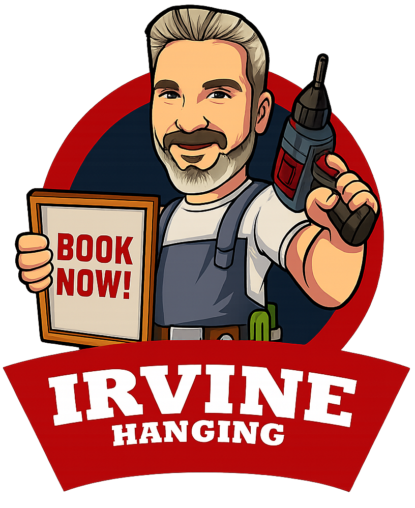 Irvine Hanging Logo